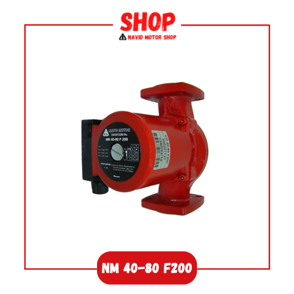 پمپ سیرکولاتور آبگرد NM 40-80 F200 نوید موتور